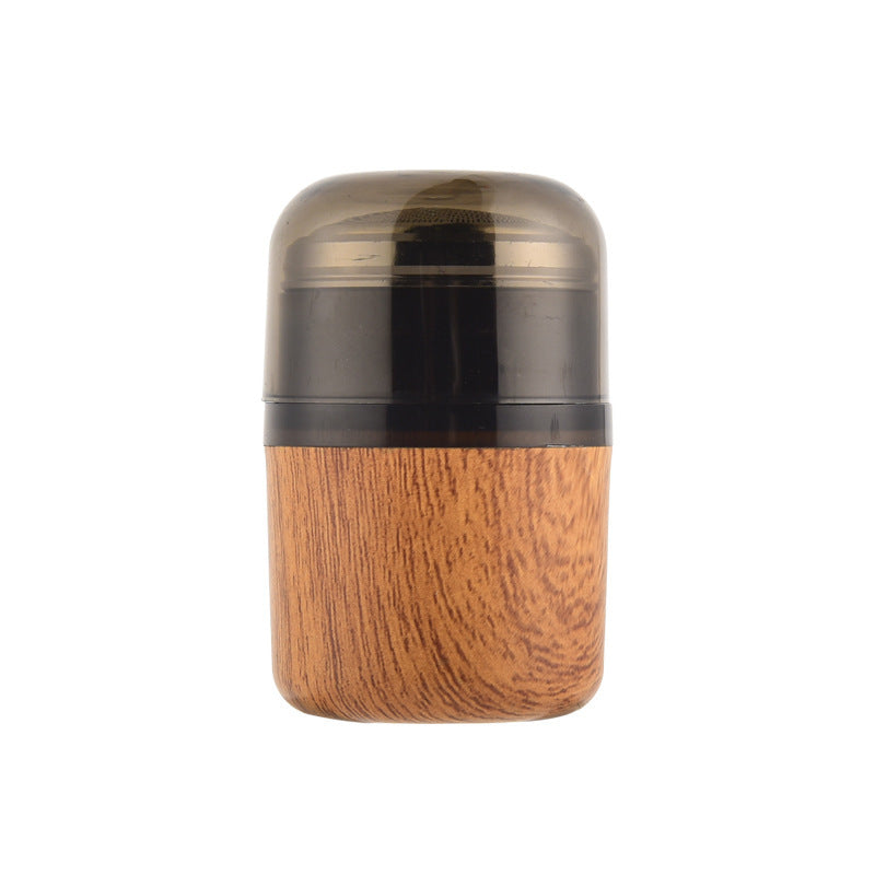 Wooden Mini Portable Rechargeable Electric Shaver