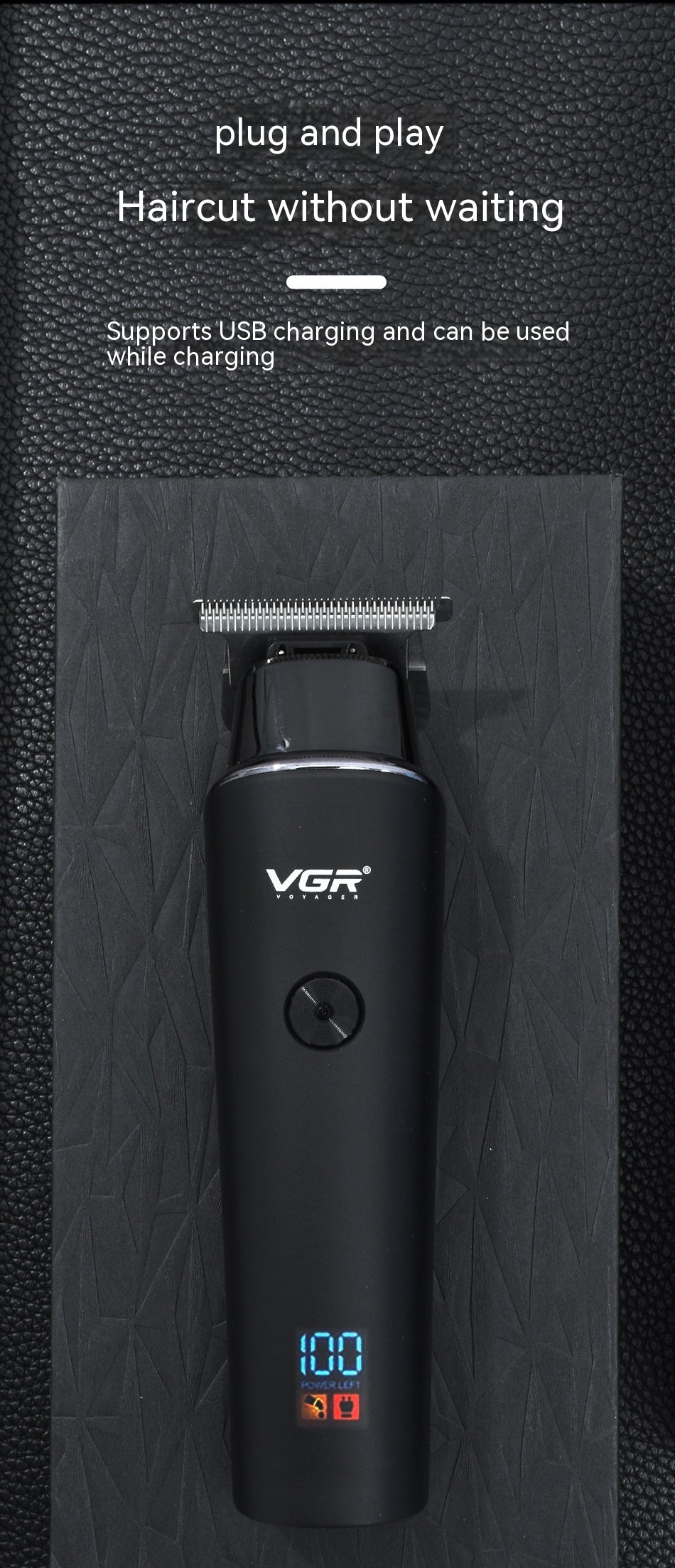 VGR937 Electric Clipper LCD Hair Clipper