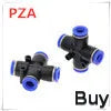 PU" PUG 4 6 8 10 12 14 16 MM OD Hose Pipe Straight Push in Fitting Pneumatic Push to Connect Air Quick Fitting
