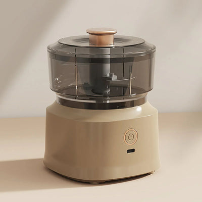 Mini Meat Grinder Electric Garlic Masher Multifunctional Kitchen Wireless Food Stir Shredder Baby Auxiliary Food Machine 350ml