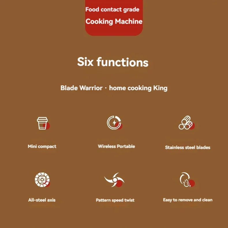 Hot Sale Mini Electric Garlic Chopper100ml Kitchen Tool Portable Cordless USB Charging Meat Grinder Food Onion Vegetable Chopper