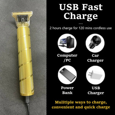 Clipper Electric Hair Trimmer for men Electric shaver professional Men's Hair cutting machine Wireless barber trimmer