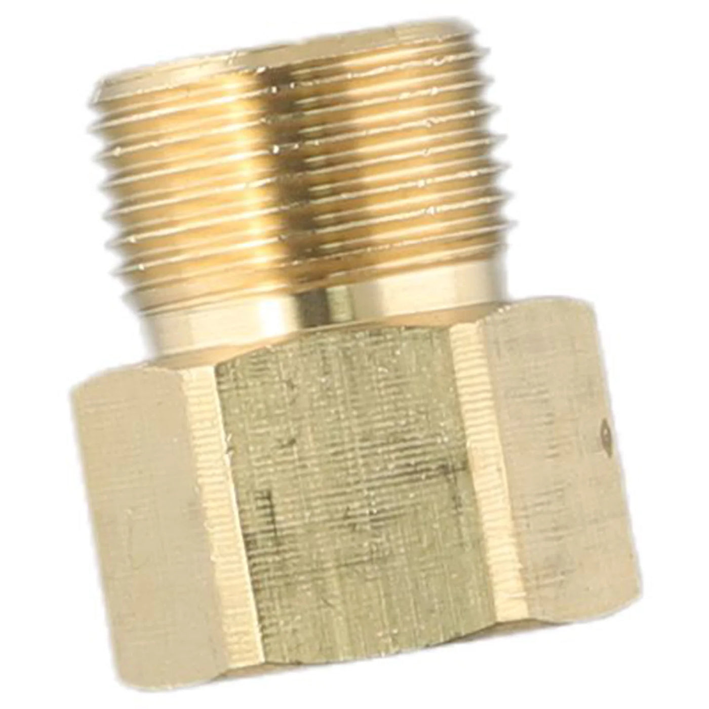 High Pressure Washer Gun Copper Brass M22 15mm Male Thread To M22 14mm Female Hose To Hose Connection Metric Pipe To Gun Adapter