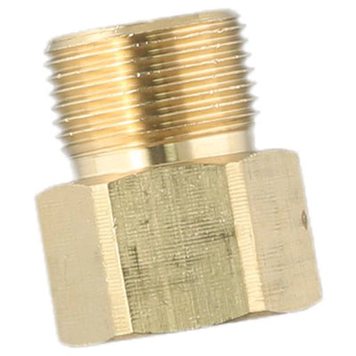 High Pressure Washer Gun Copper Brass M22 15mm Male Thread To M22 14mm Female Hose To Hose Connection Metric Pipe To Gun Adapter