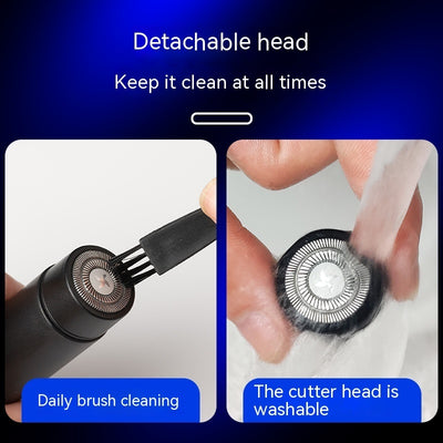 Men's Electric Mini-portable Shaver Rechargeable
