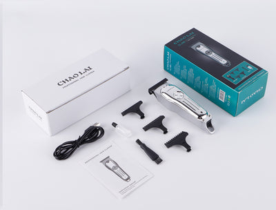 Hair Clipper T-Blade Hair Trimmer Electric Beard Trimmer Cordless Wireless Rechargeable Shaving Machine For Men